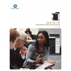 bizhub 558 458 Brochure